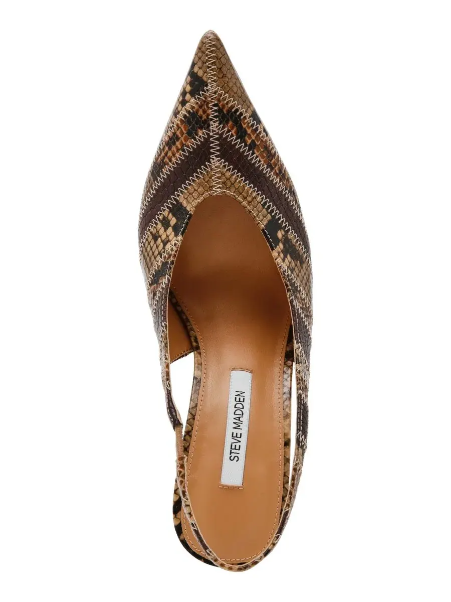 Туфли-лодочки Andromeda Steve Madden — изображение 4 из 7, коричневый мульти