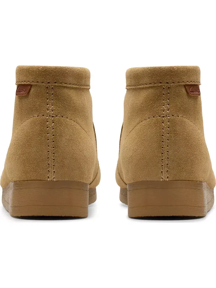 Ботинки мужские Clarks Wallaston, замша — изображение 3 из 6, бежевый/бежевый