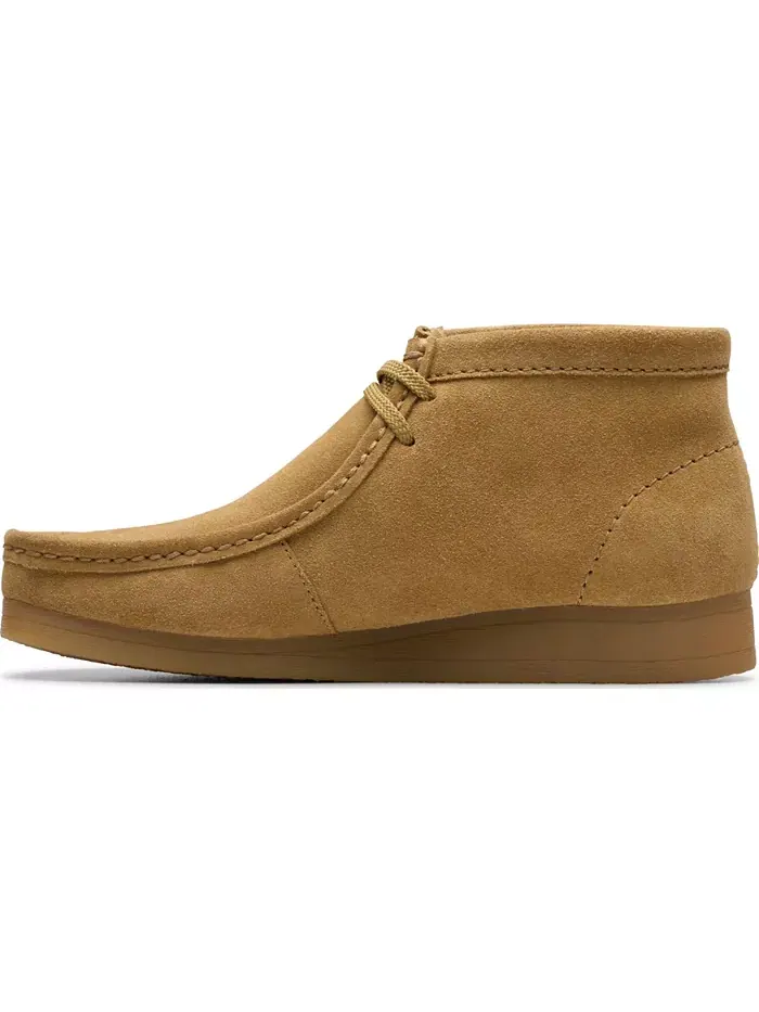 Ботинки мужские Clarks Wallaston, замша — изображение 4 из 6, бежевый/бежевый