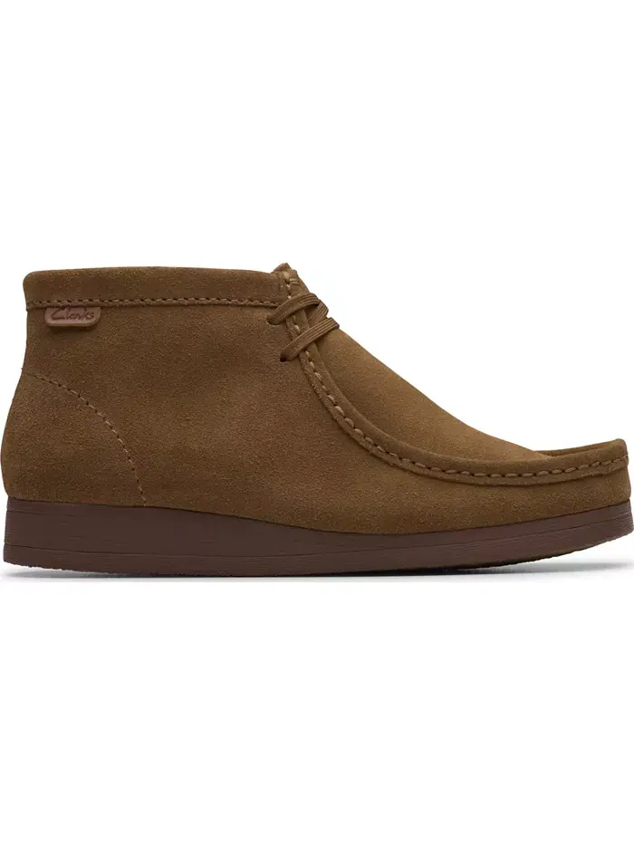Ботинки мужские Clarks Wallaston, замшевые — изображение 2 из 6, коричневый