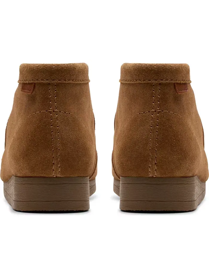 Ботинки мужские Clarks Wallaston, замшевые — изображение 3 из 6, коричневый