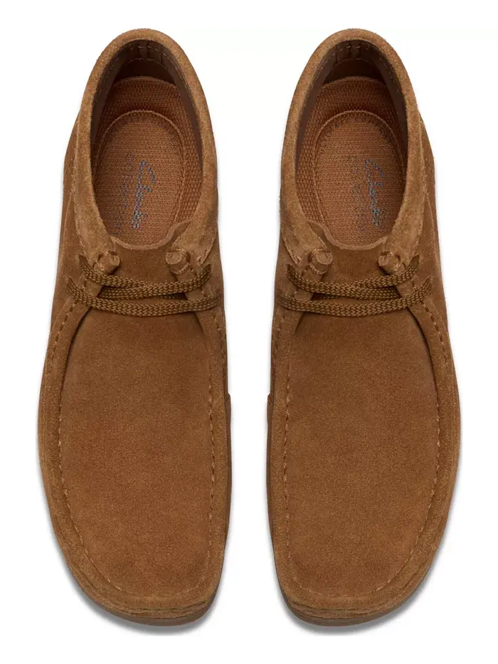 Ботинки мужские Clarks Wallaston, замшевые — изображение 5 из 6, коричневый