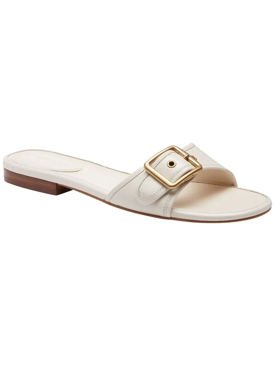 Женские сандалии-слипоны Margot COACH — изображение 1 из 5, мел