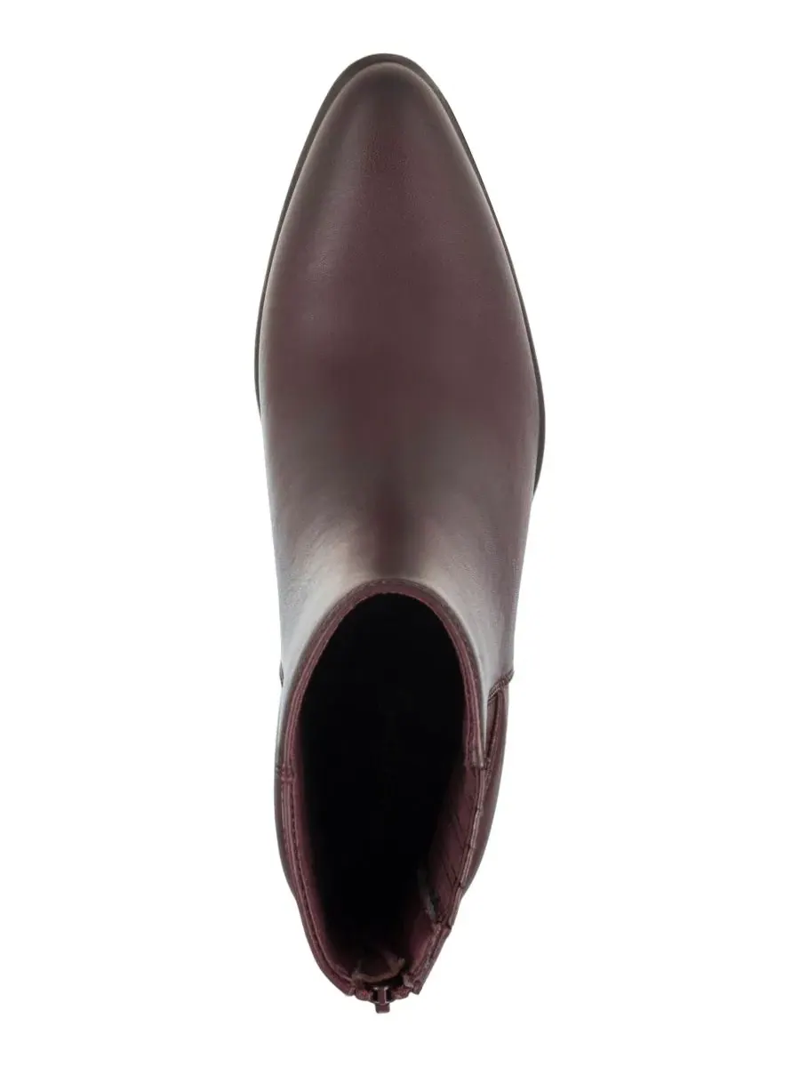 Ботильоны на устойчивом каблуке Biana Block Heel Baretraps, Bloodstone — изображение 4 из 5