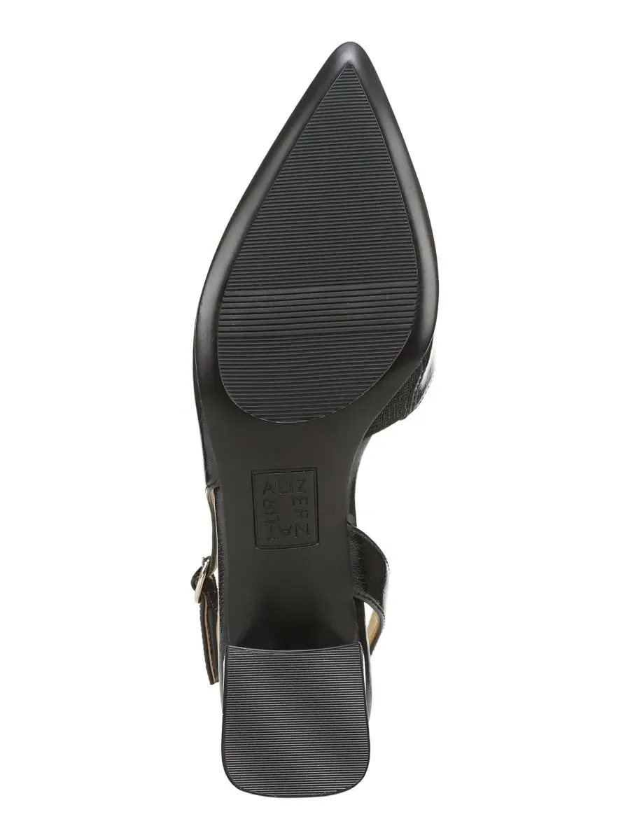 Туфли-лодочки с ремешком на каблуке Anya Slingback Naturalizer — изображение 5 из 5, черный