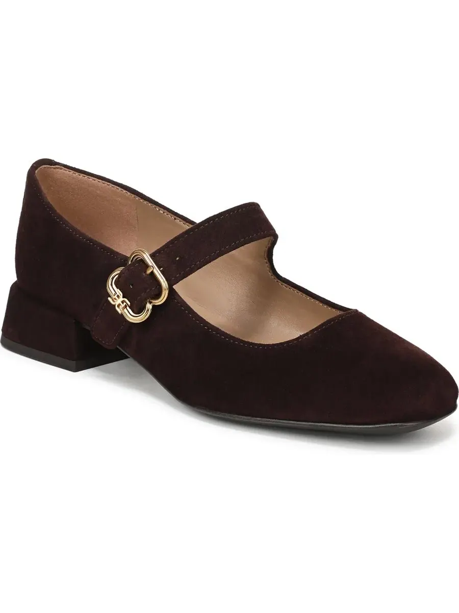 Туфли Мэри Джейн на каблуке-столбике Betsey Sam Edelman