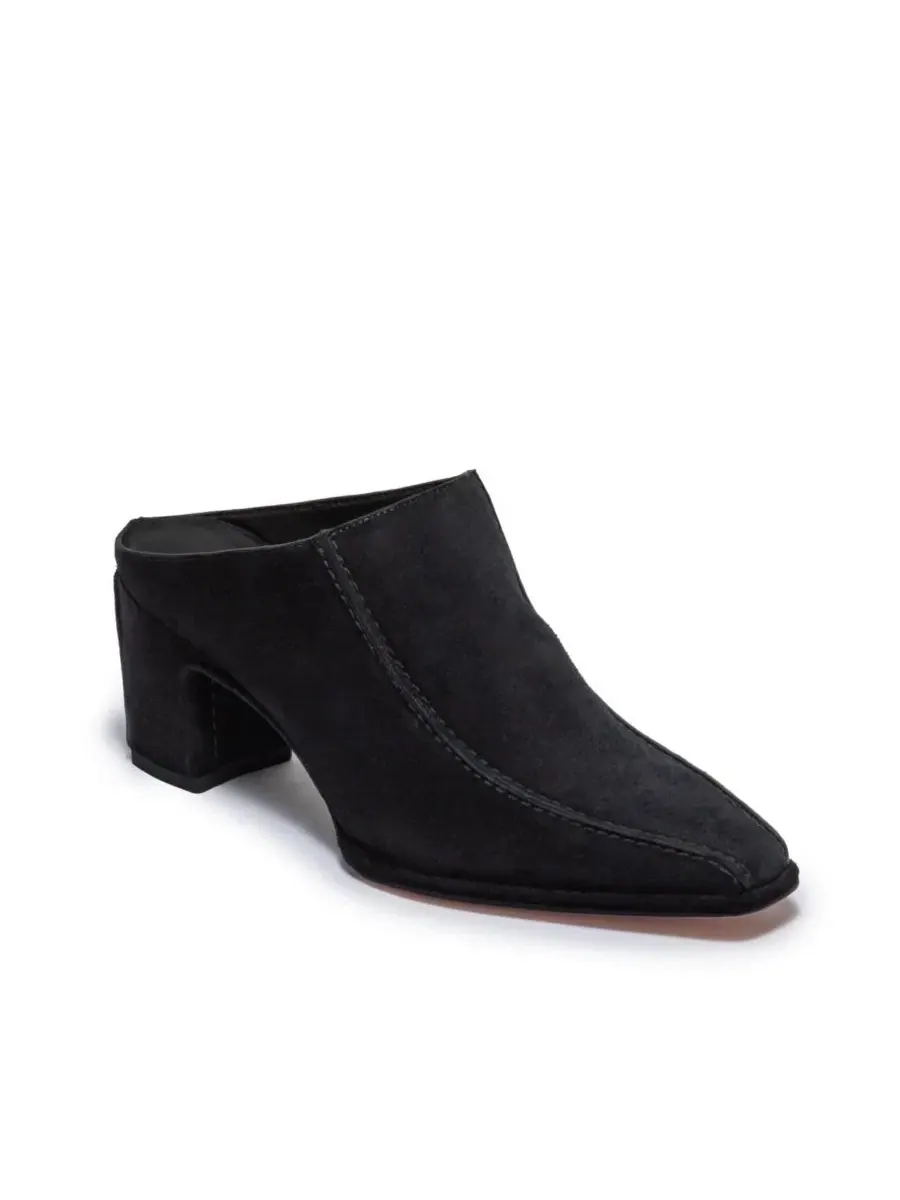 Женские замшевые мюли на каблуке Brynn Heeled Mule Bernardo Footwear
