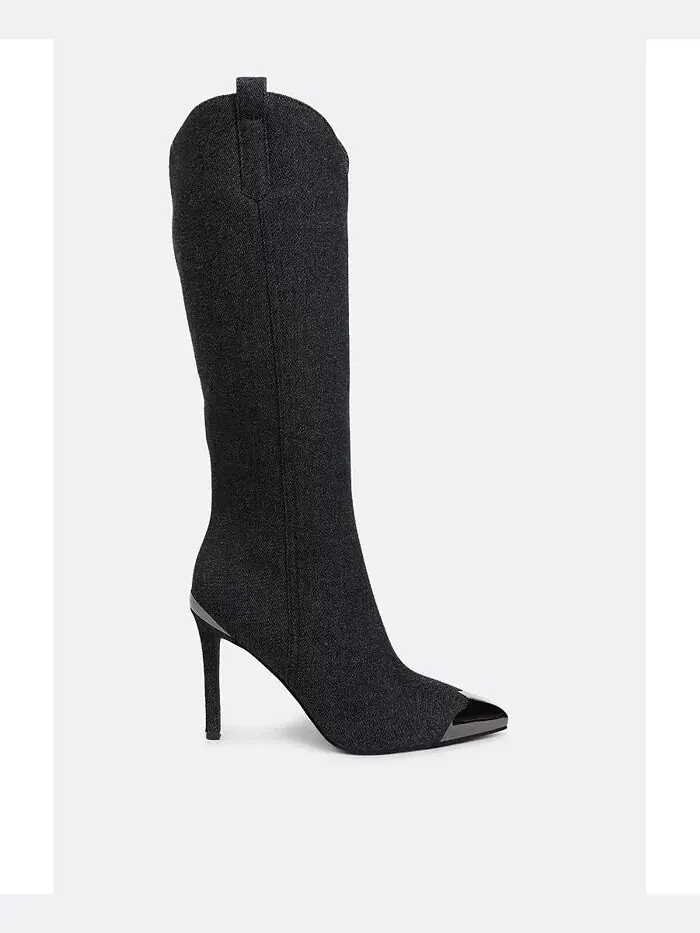 Ботинки из денима Ridda Metallic Cap Toe London Rag