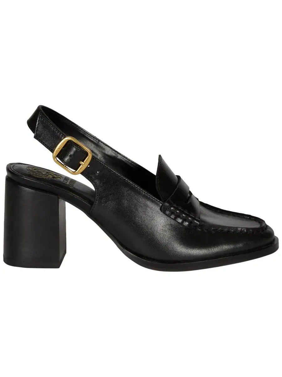Туфли-лодочки с ремешком Grinie Slingback Loafer Pumps Vince Camuto — изображение 2 из 5, черный