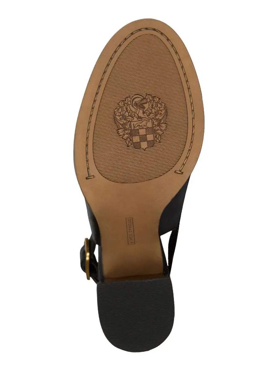 Туфли-лодочки с ремешком Grinie Slingback Loafer Pumps Vince Camuto — изображение 5 из 5, черный