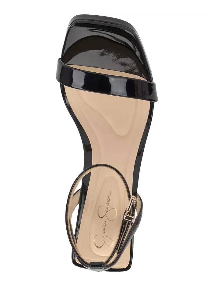 Сандалии на платформе Adonia Jessica Simpson — изображение 4 из 5, черный