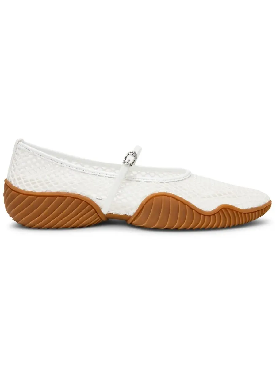 Женские сетчатые балетки Vickee Mesh Mary-Jane Steve Madden, белый mesh — изображение 2 из 6