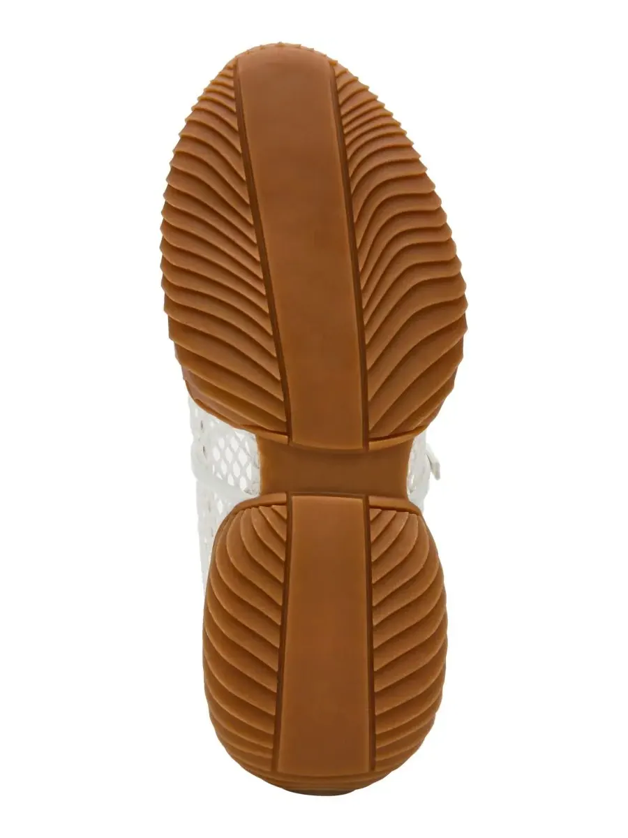 Женские сетчатые балетки Vickee Mesh Mary-Jane Steve Madden, белый mesh — изображение 5 из 6