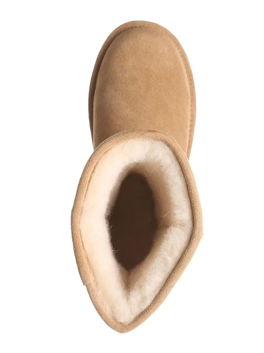 Женские короткие сапоги-челси с круглым носком Elle BEARPAW — изображение 4 из 8, айс кофе