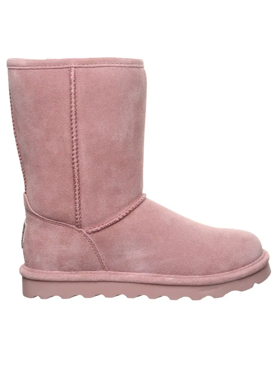 Женские короткие сапоги Elle с круглым носком, модель Elle BEARPAW — изображение 2 из 8, розовый