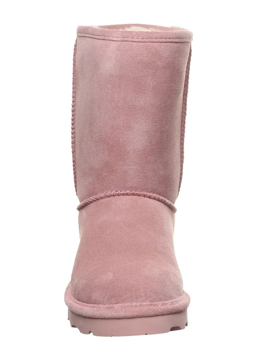 Женские короткие сапоги Elle с круглым носком, модель Elle BEARPAW — изображение 7 из 8, розовый
