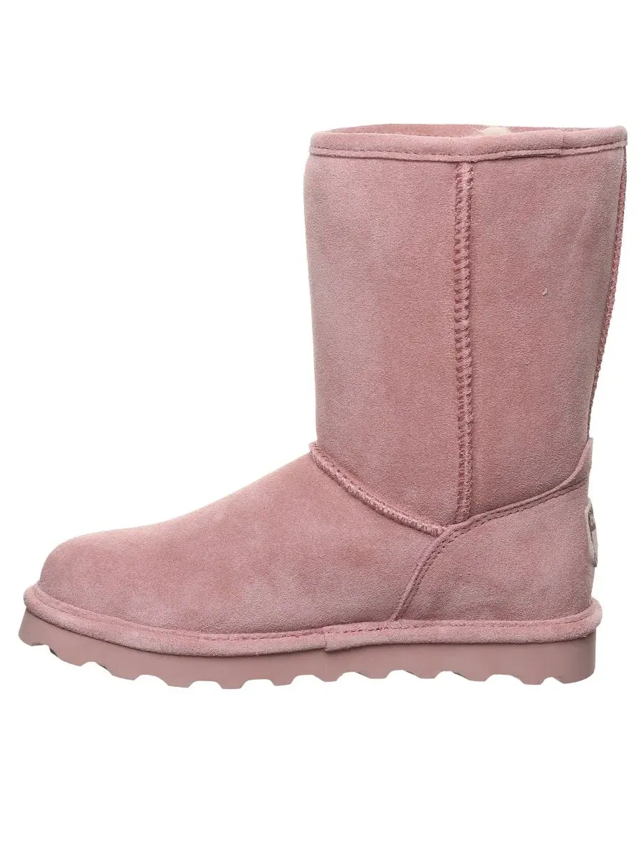 Женские короткие сапоги Elle с круглым носком, модель Elle BEARPAW — изображение 8 из 8, розовый