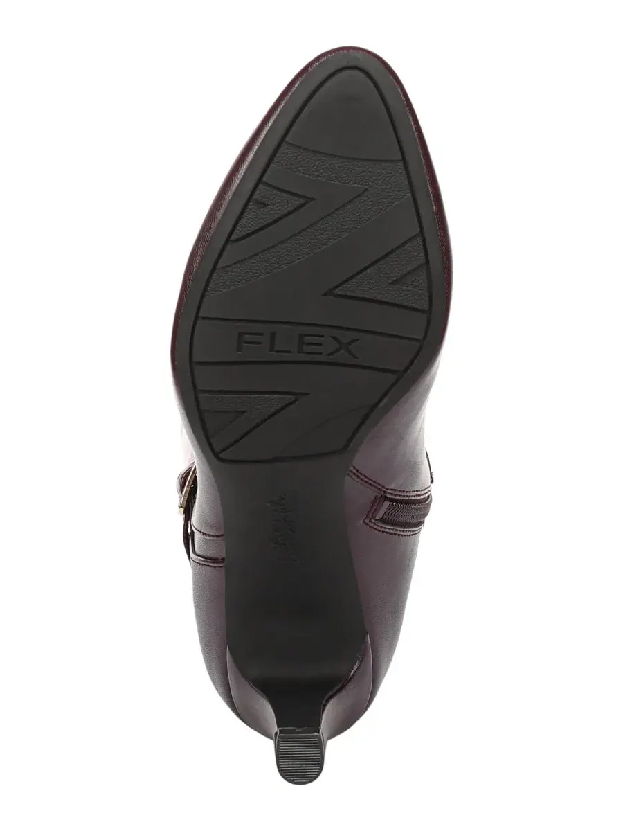 Высокие сапоги Glenore Zip Wide Calf Almond Toe LifeStride, Chocolate Plum Faux Leather — изображение 5 из 5