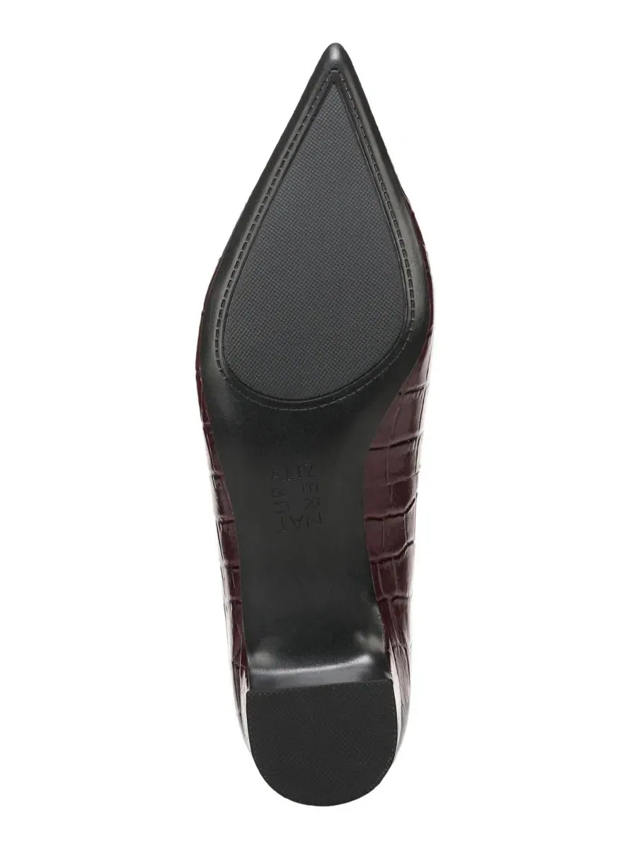 Туфли-лодочки на низком каблуке Rumi Slip-On Pumps Naturalizer — изображение 5 из 5, красный