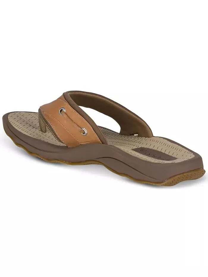 Мужские сандалии Outerbanks Thong Sperry — изображение 4 из 5, бежевый