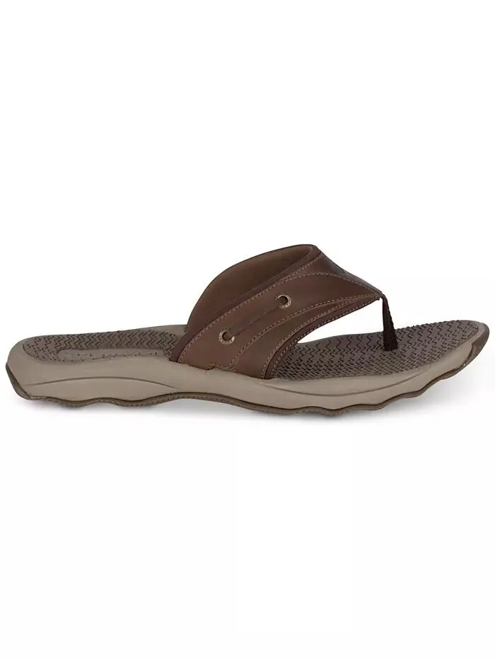 Мужские сандалии Outerbanks Thong Sperry — изображение 2 из 5, коричневый