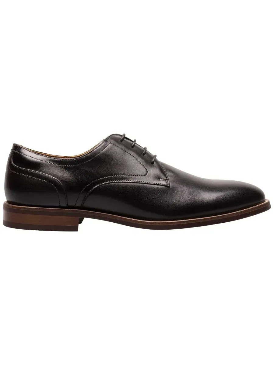 Мужские оксфордские туфли Ruvo с гладким носком Florsheim — изображение 2 из 6, черный