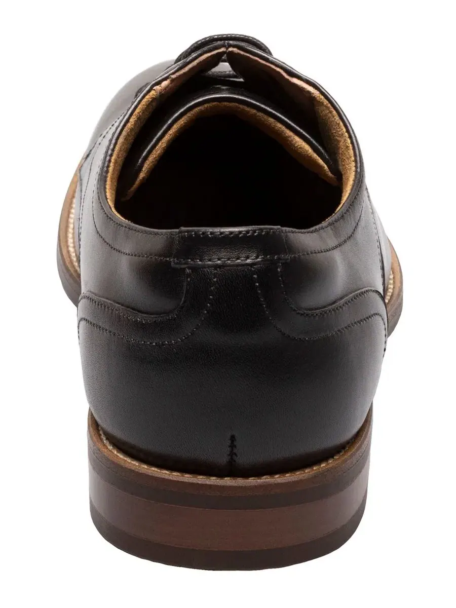 Мужские оксфордские туфли Ruvo с гладким носком Florsheim — изображение 3 из 6, черный