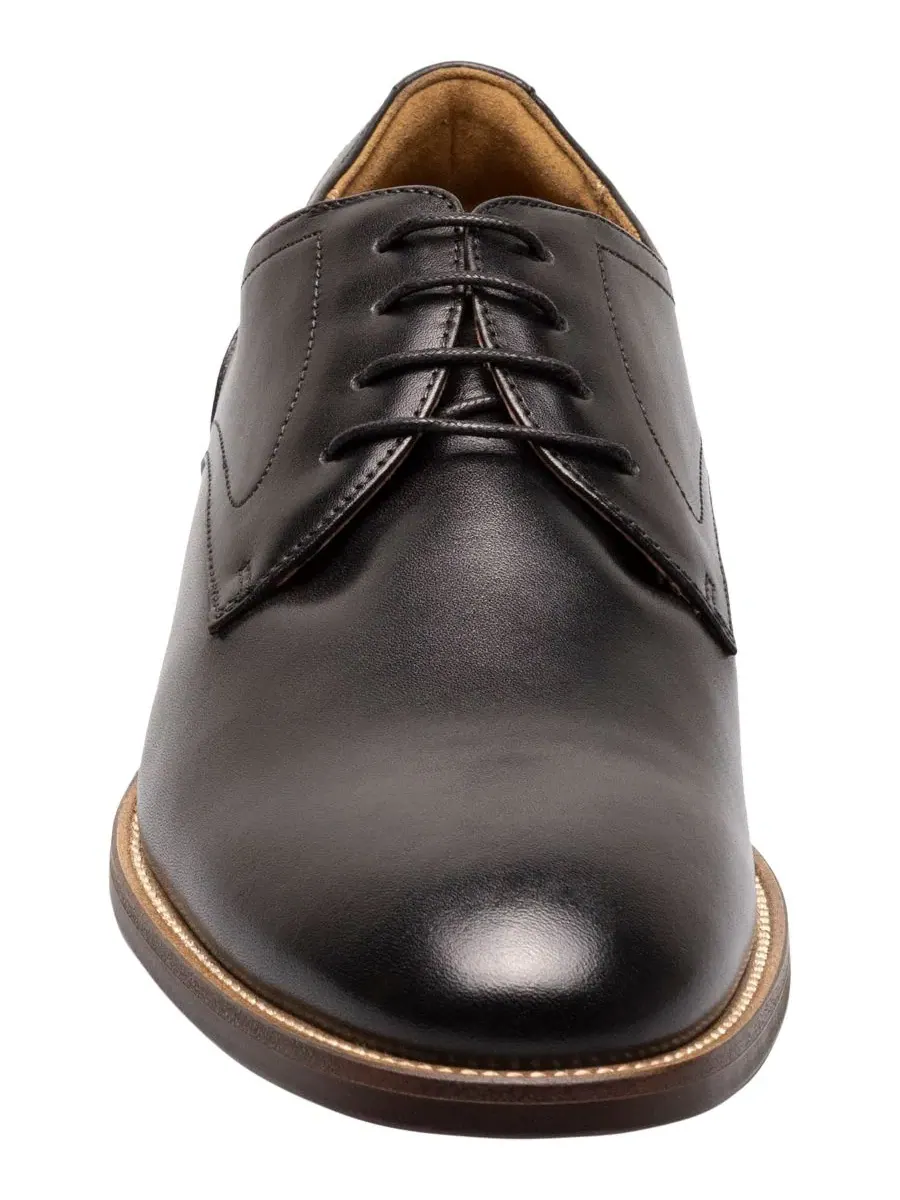 Мужские оксфордские туфли Ruvo с гладким носком Florsheim — изображение 6 из 6, черный