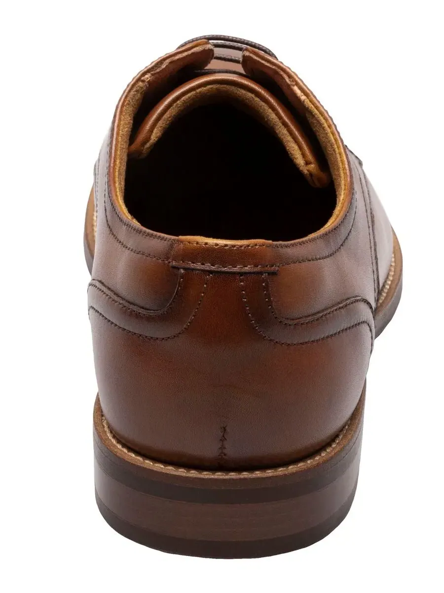 Мужские оксфордские туфли Ruvo с гладким носком Florsheim — изображение 3 из 6, коричневый