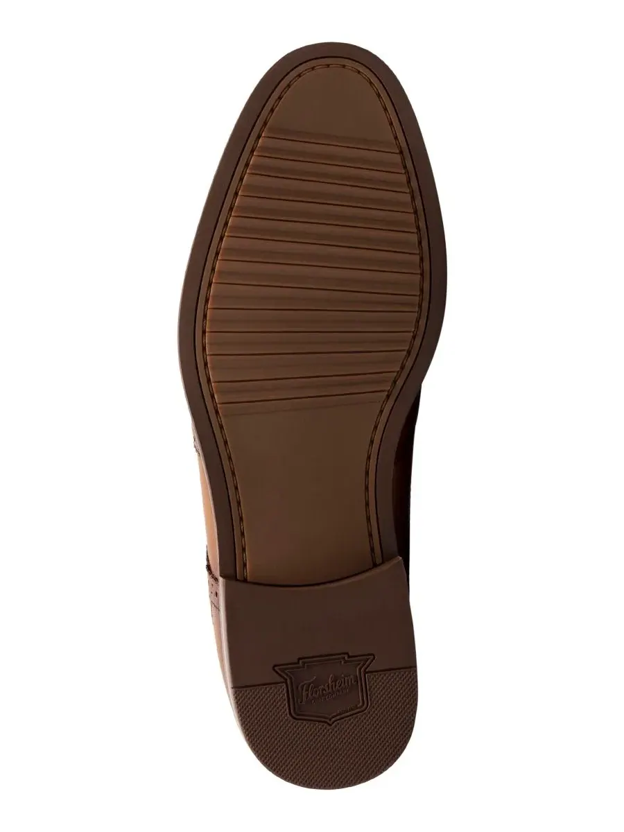 Мужские оксфордские туфли Ruvo с гладким носком Florsheim — изображение 5 из 6, коричневый