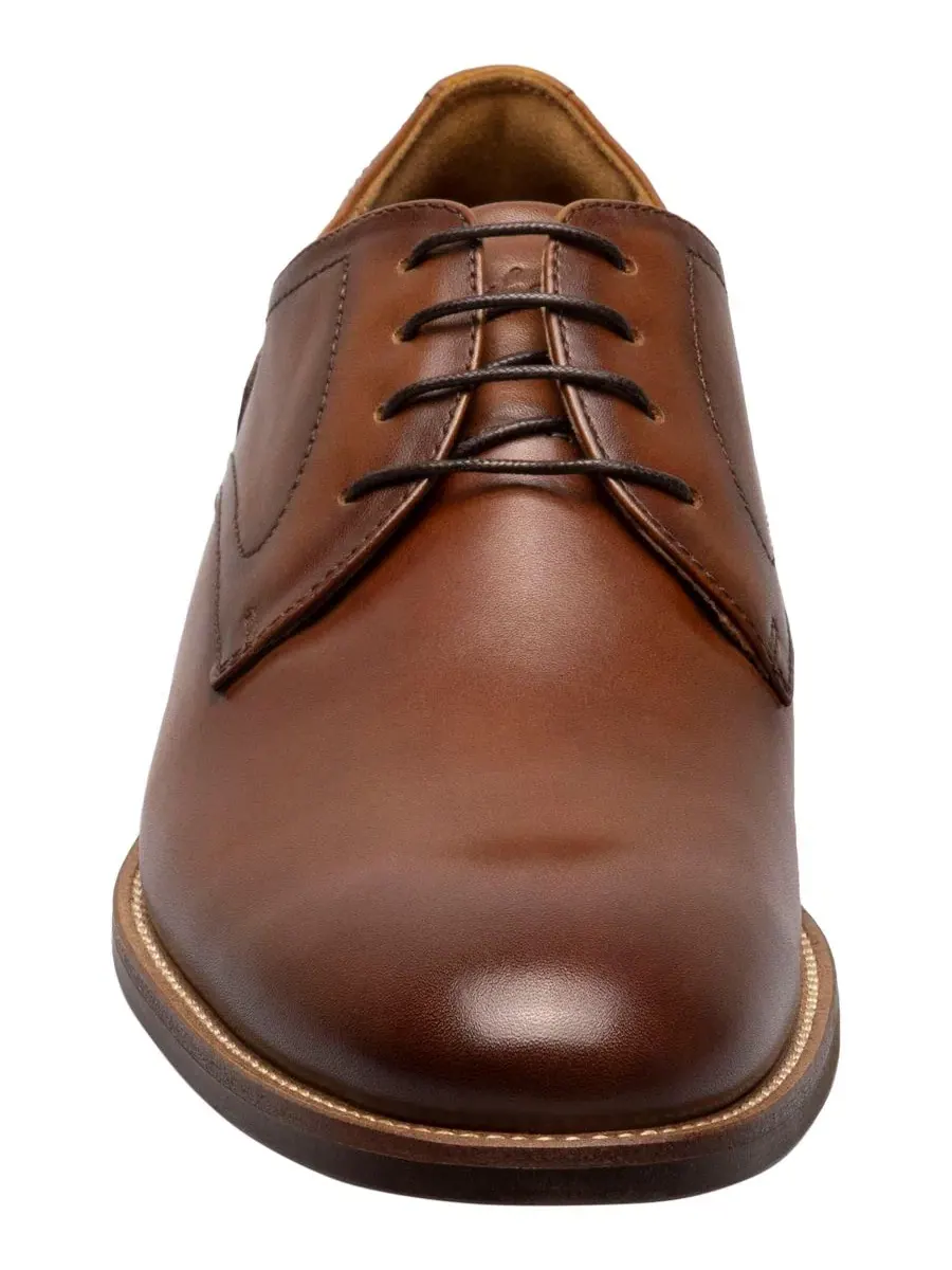 Мужские оксфордские туфли Ruvo с гладким носком Florsheim — изображение 6 из 6, коричневый