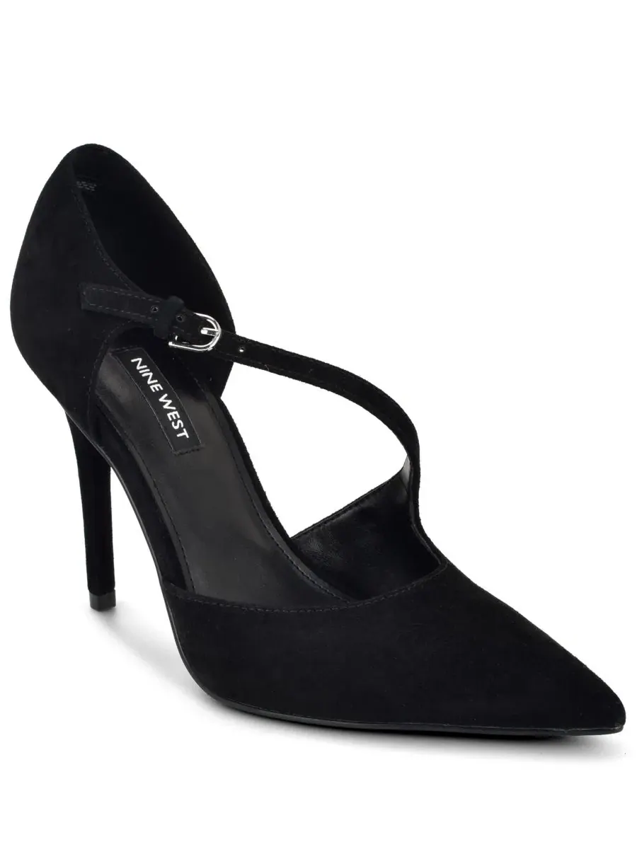 Туфли-лодочки с асимметричными ремешками, модель Candela Nine West