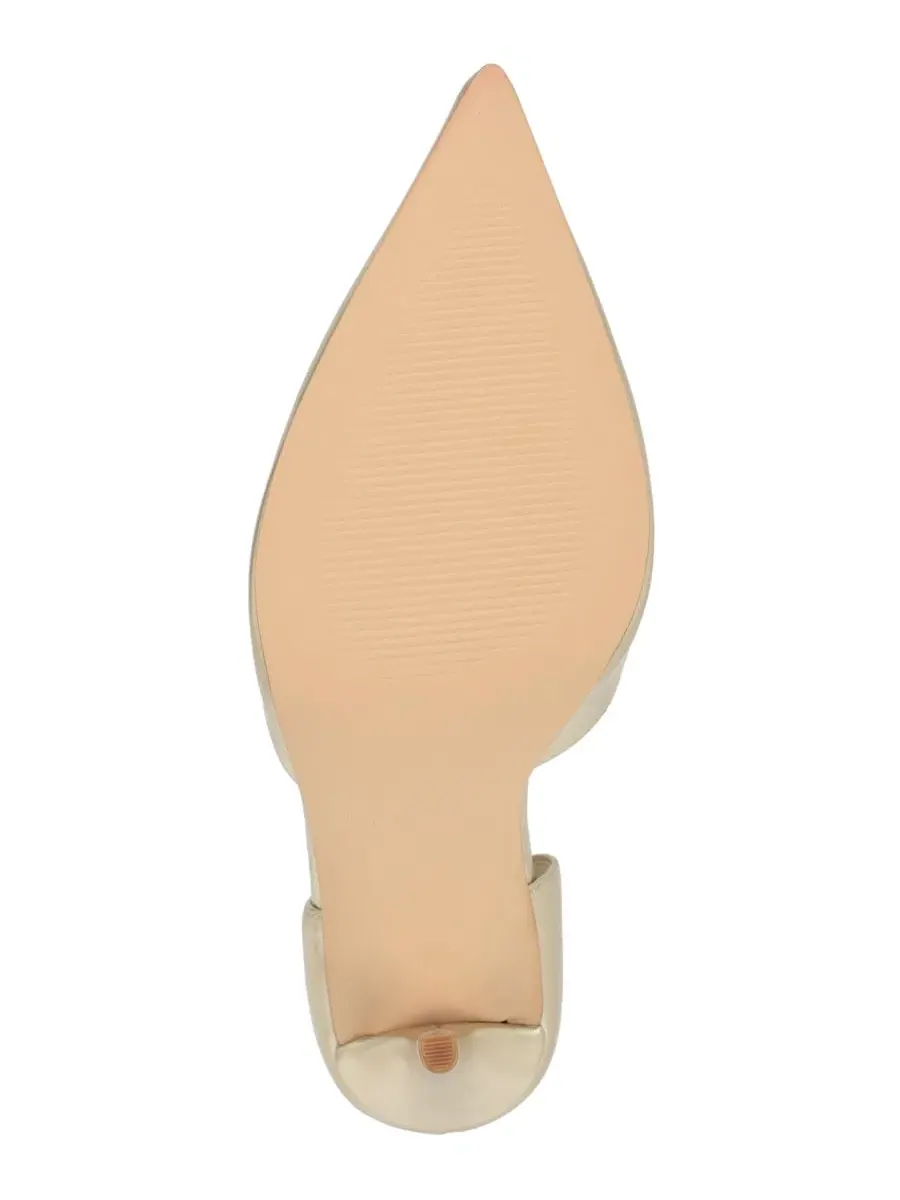 Туфли-лодочки Candela на каблуке Nine West — изображение 5 из 5, золото