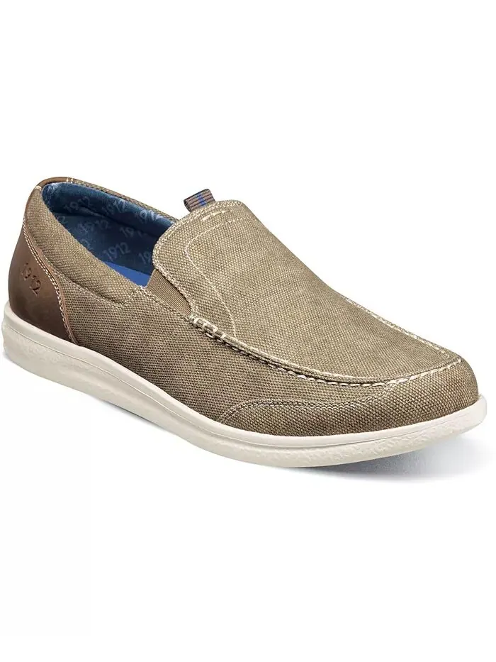 Мужские туфли Brewski Canvas Venetian Moc Toe Nunn Bush