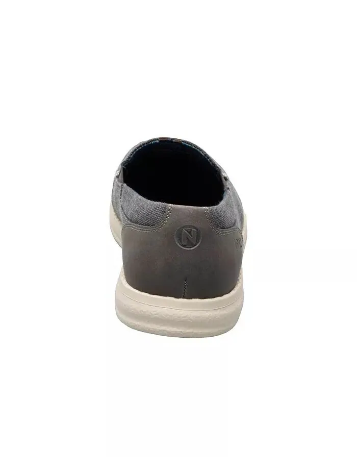 Мужские туфли Brewski Canvas Venetian Moc Toe Nunn Bush — изображение 3 из 7, серый
