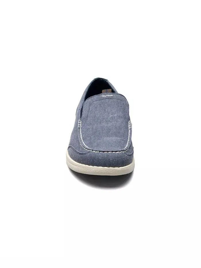 Мужские туфли Brewski Canvas Venetian Moc Toe Nunn Bush — изображение 6 из 7, темно-синий