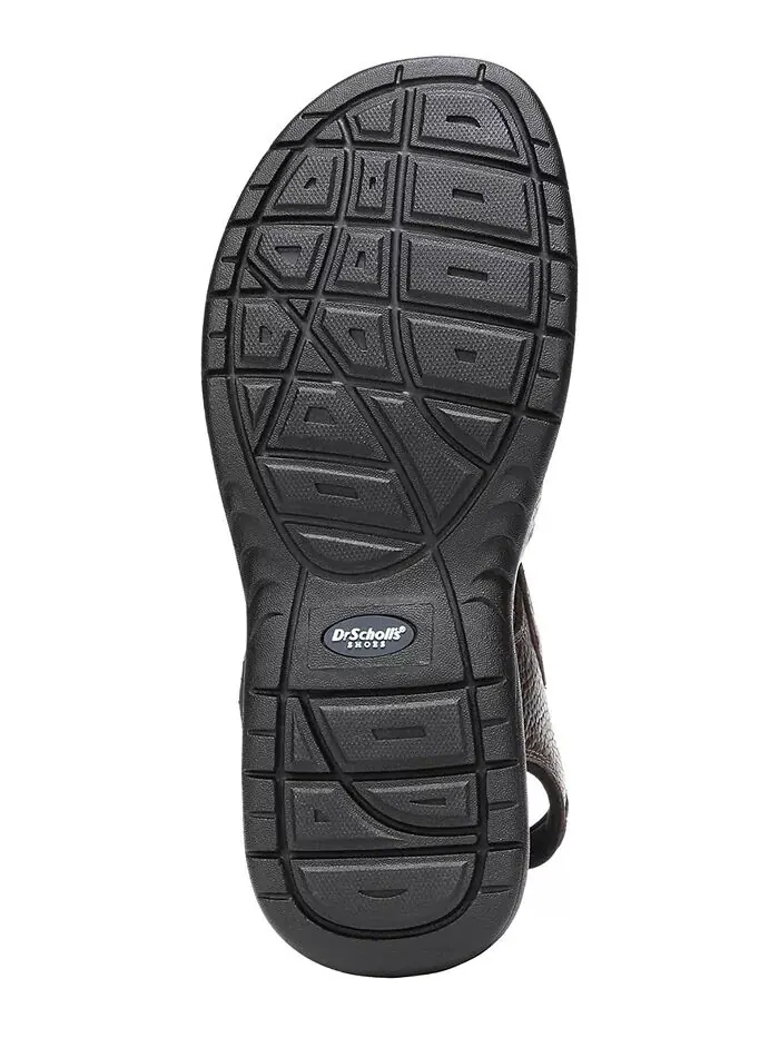 Мужские кожаные сандалии Gaston Dr. Scholl's — изображение 5 из 5, ежевика