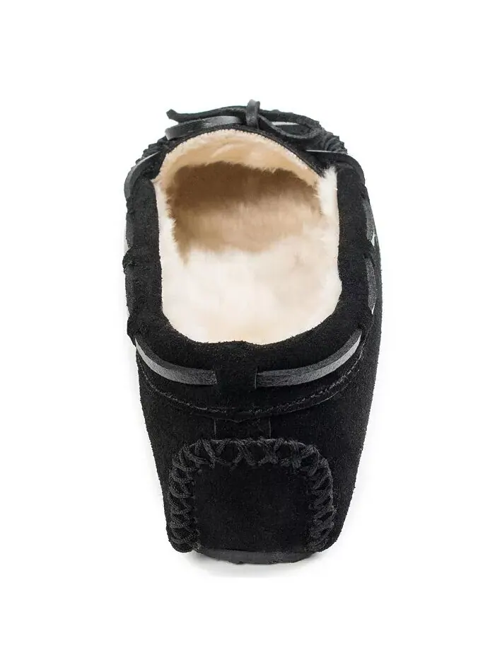 Женские тапочки Cally Wide Minnetonka — изображение 4 из 5, черный