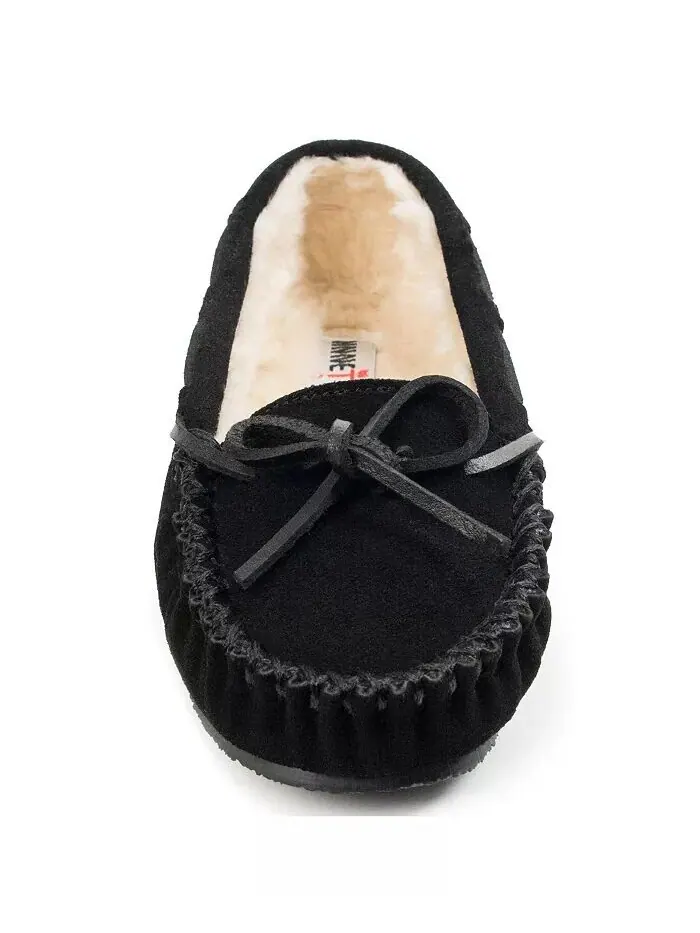 Женские тапочки Cally Wide Minnetonka — изображение 5 из 5, черный