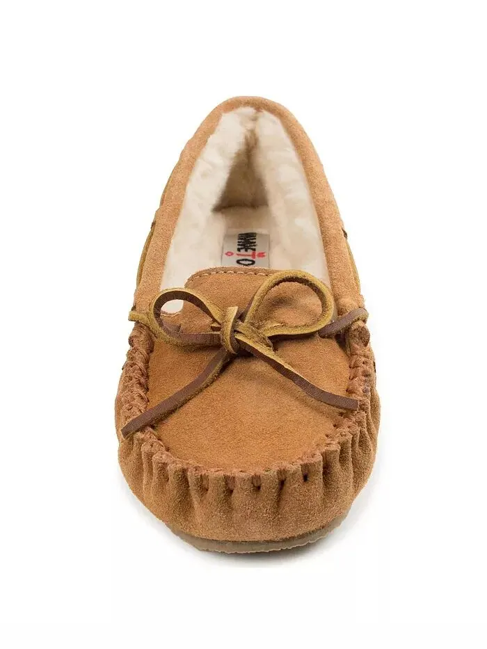Женские тапочки Cally Wide Minnetonka — изображение 2 из 3, корица
