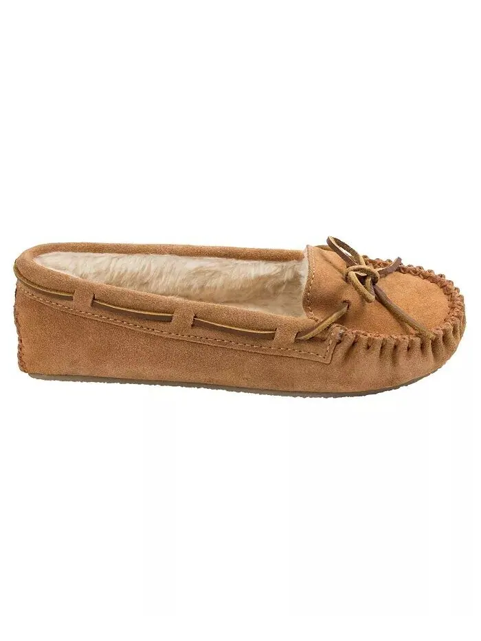 Женские тапочки Cally Wide Minnetonka — изображение 3 из 3, корица