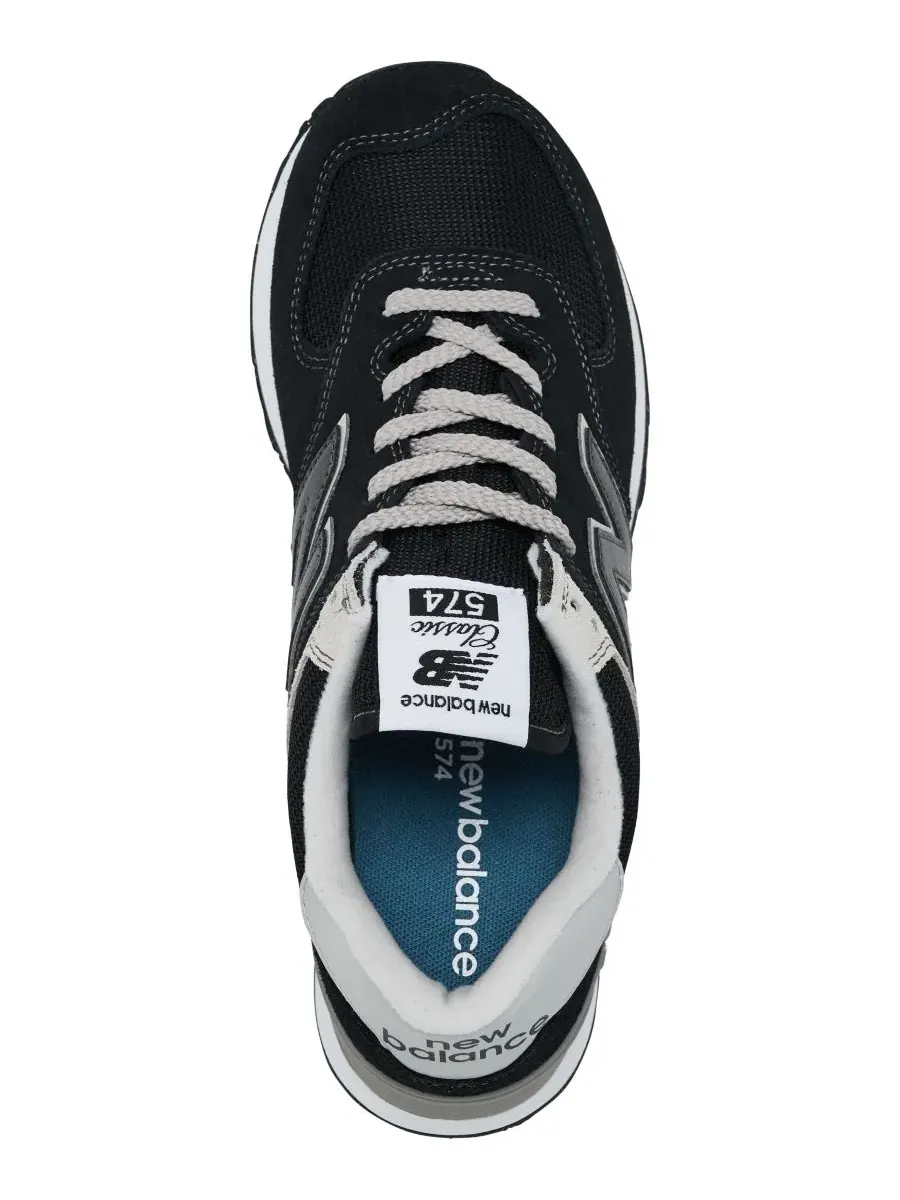 Женские повседневные кроссовки 574 Core от Finish Line New Balance — изображение 3 из 6, черный