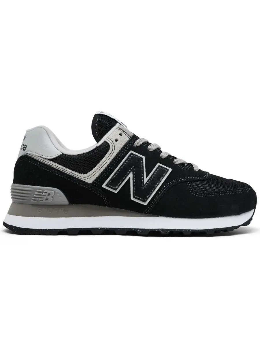 Женские повседневные кроссовки 574 Core от Finish Line New Balance — изображение 6 из 6, черный