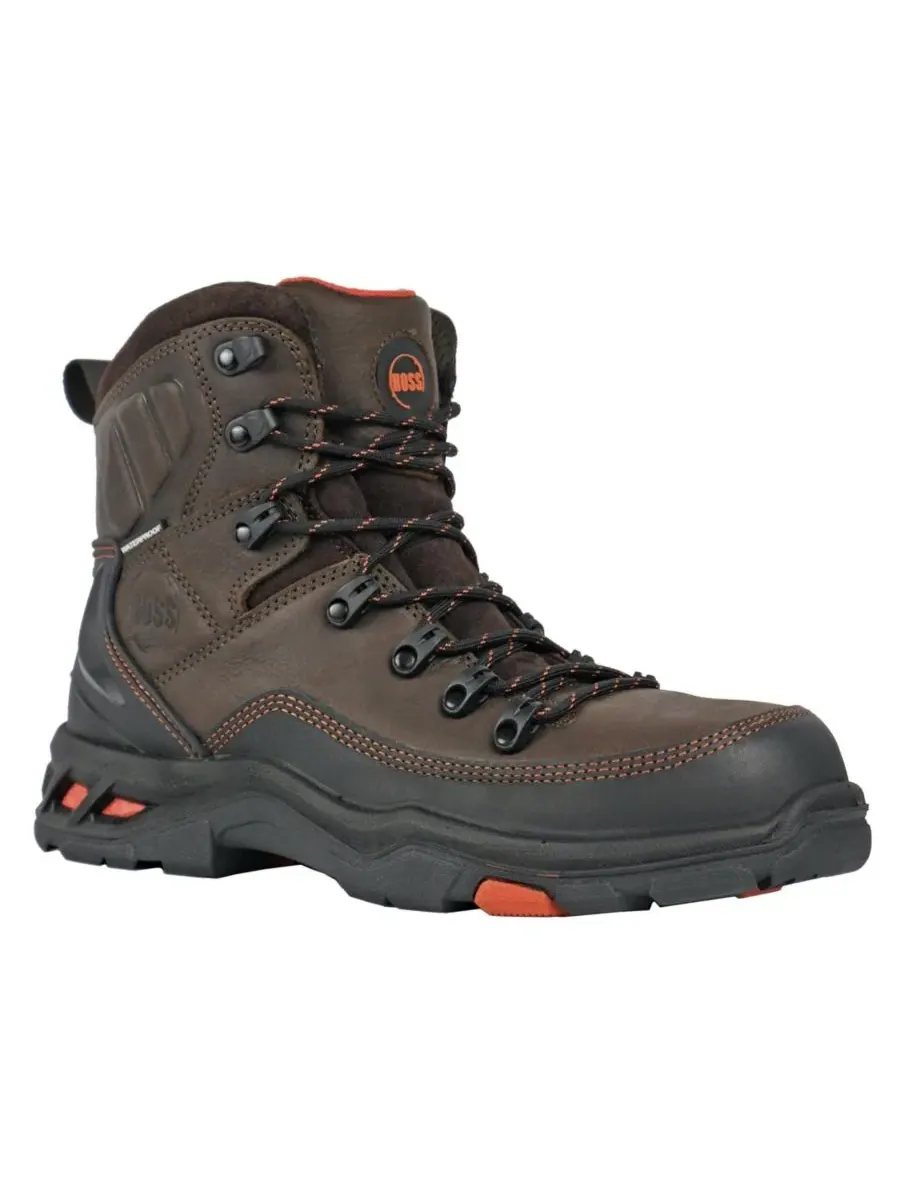 Мужские водонепроницаемые рабочие ботинки Traverse с композитным носком Hoss Boot Company