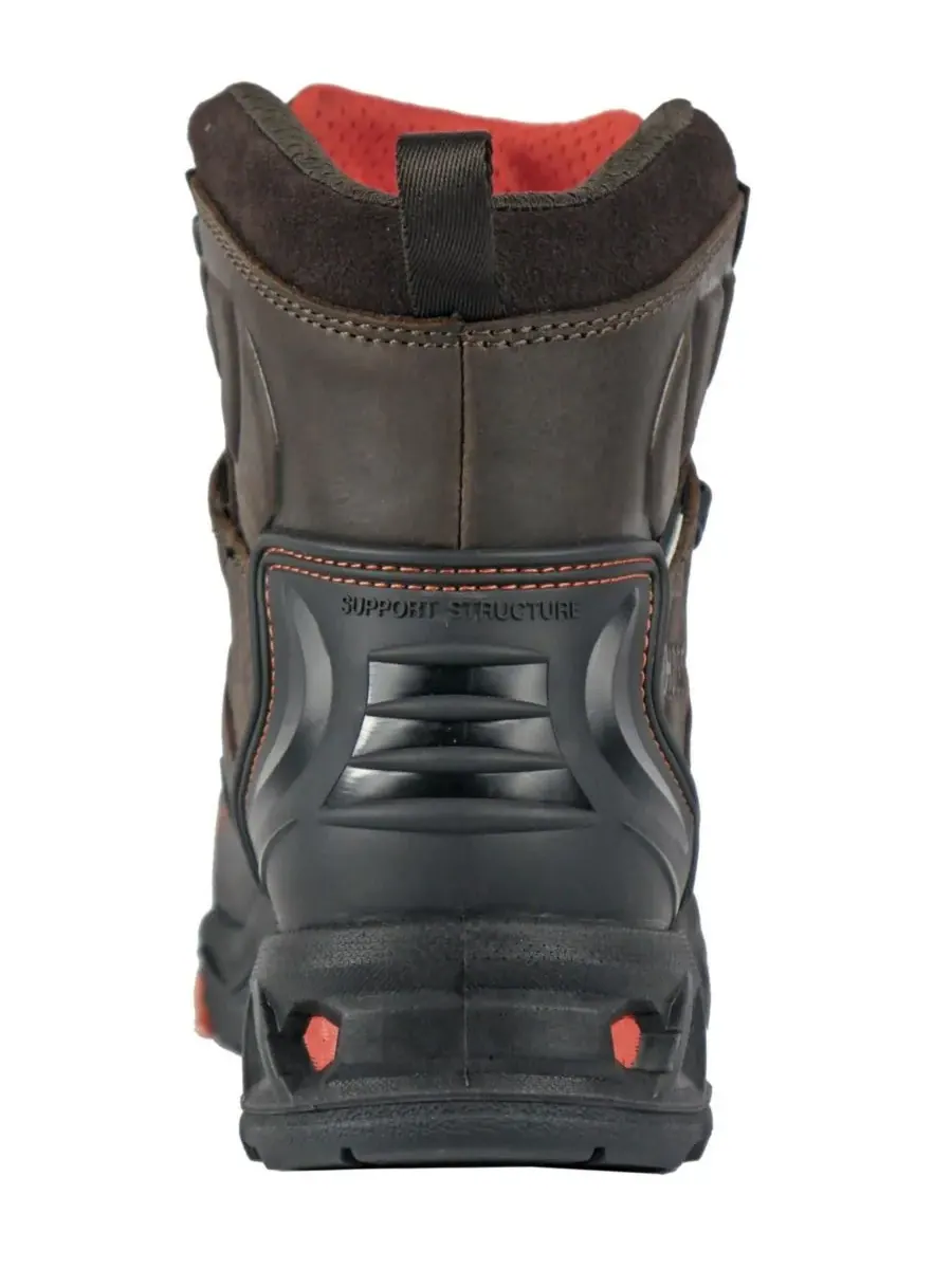 Мужские водонепроницаемые рабочие ботинки Traverse с композитным носком Hoss Boot Company — изображение 3 из 6, коричневый
