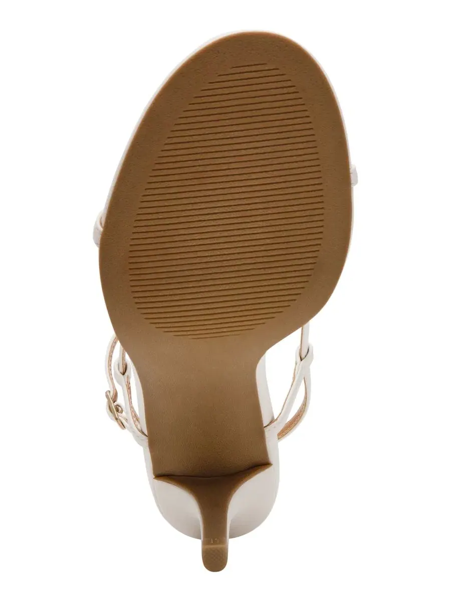 Босоножки на каблуке с регулируемым ремешком Cella Embellished Dress Sandals DV Dolce Vita — изображение 5 из 5, белый