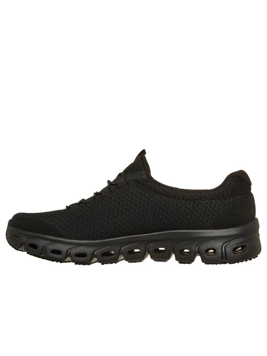 Женские рабочие кроссовки с противоскользящим покрытием Glide-Step от Finish Line Skechers — изображение 3 из 6, черный