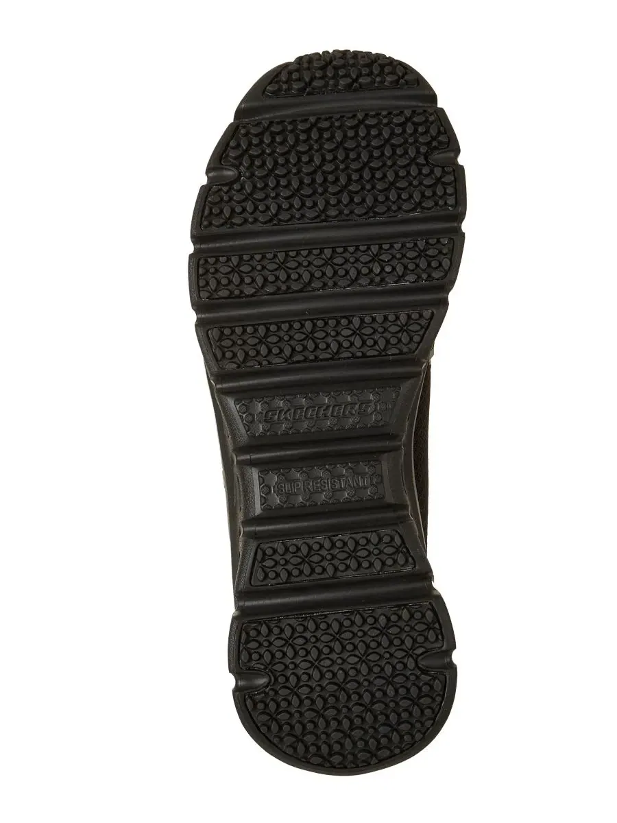 Женские рабочие кроссовки с противоскользящим покрытием Glide-Step от Finish Line Skechers — изображение 6 из 6, черный