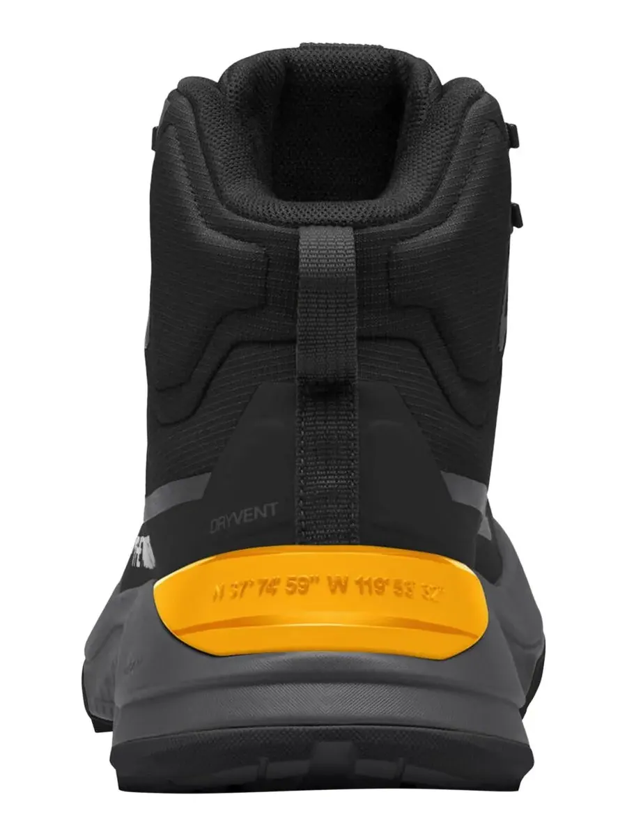 Мужские ботинки Fastpack Mid WP на шнуровке The North Face — изображение 2 из 4, черный/золотистый
