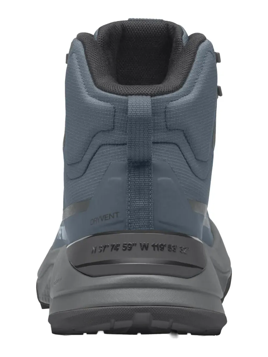 Мужские ботинки Fastpack Mid WP на шнуровке The North Face — изображение 2 из 4, серый/серый